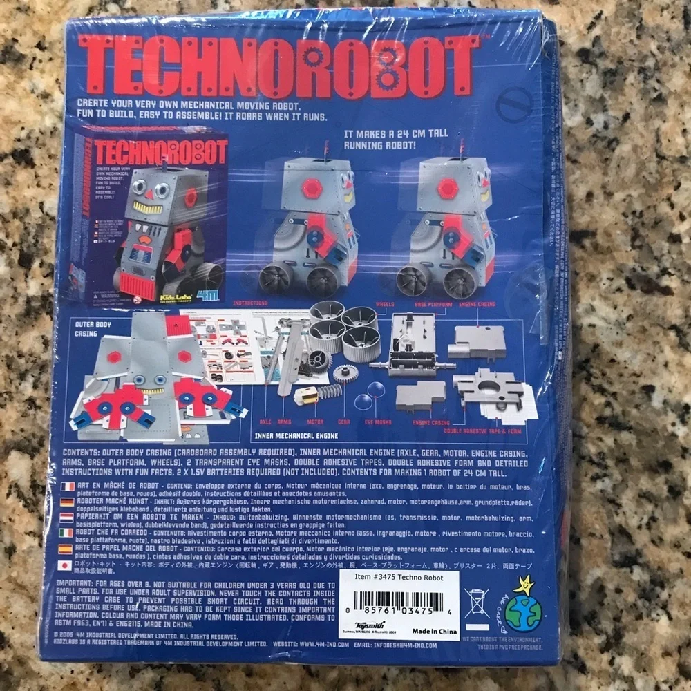 🤖TECHNOROBOT Buildable Science Kit